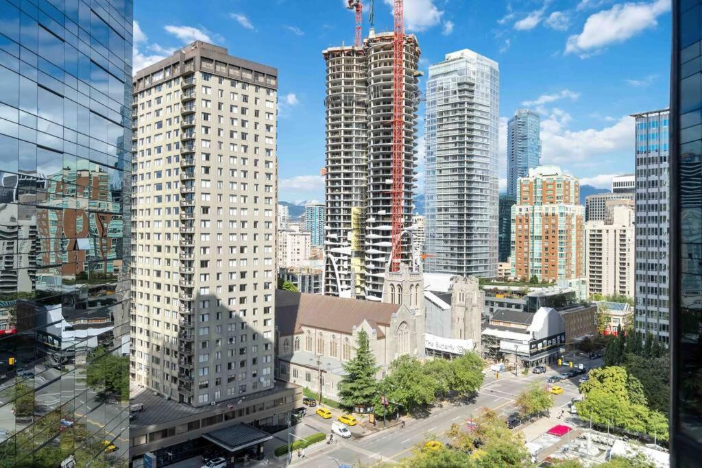2Br Condo With Breathtaking View In Downtown! Free Parking - 6 Sleep Vancouver Exterior foto